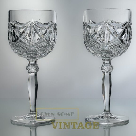 VINTAGE Crystal Glassware | Nachtmann Crystal Stemware | Beautiful Set for Two - Picture 5 of 5